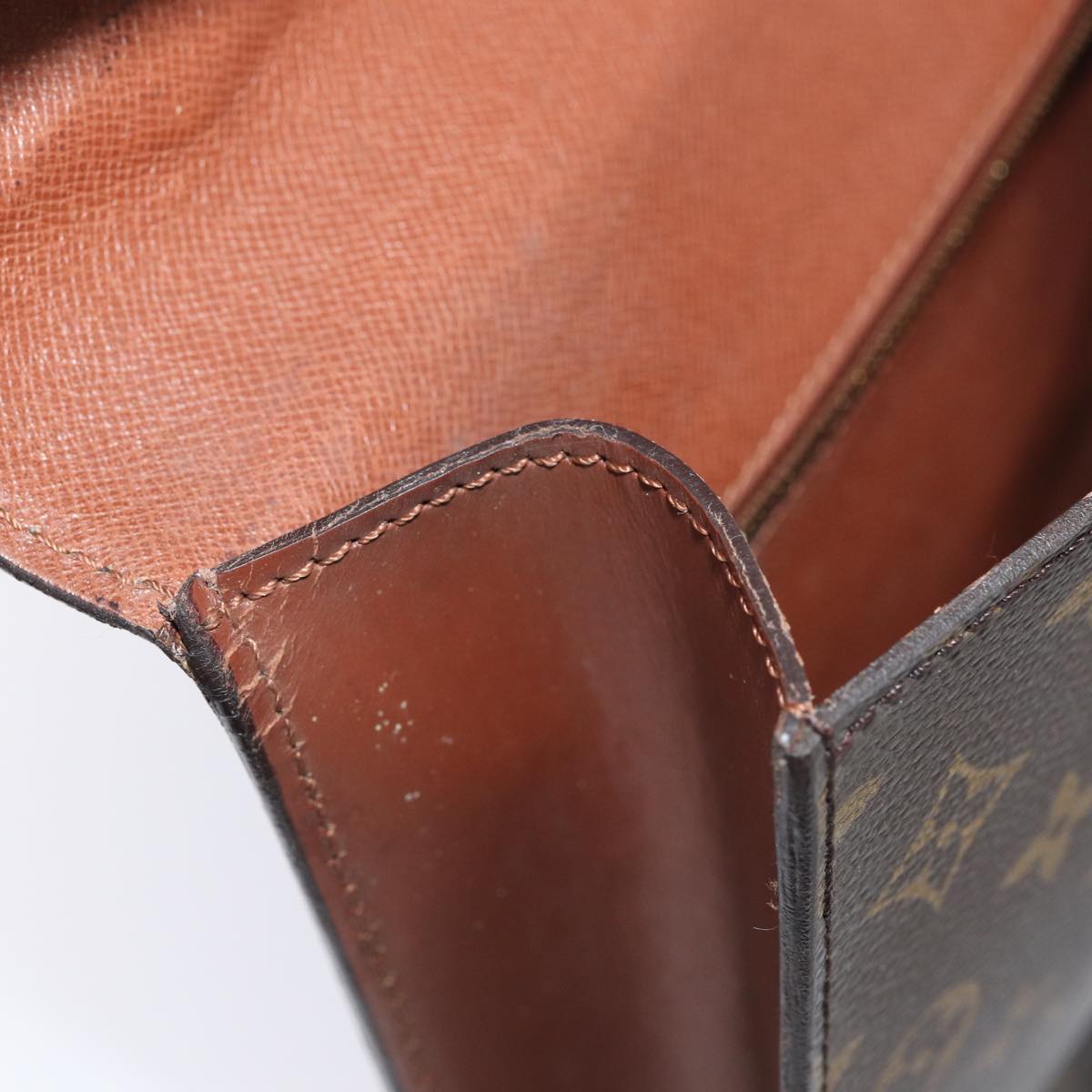 LOUIS VUITTON Monogram Porte Documents Bandouliere Bag M53338 LV ep5097