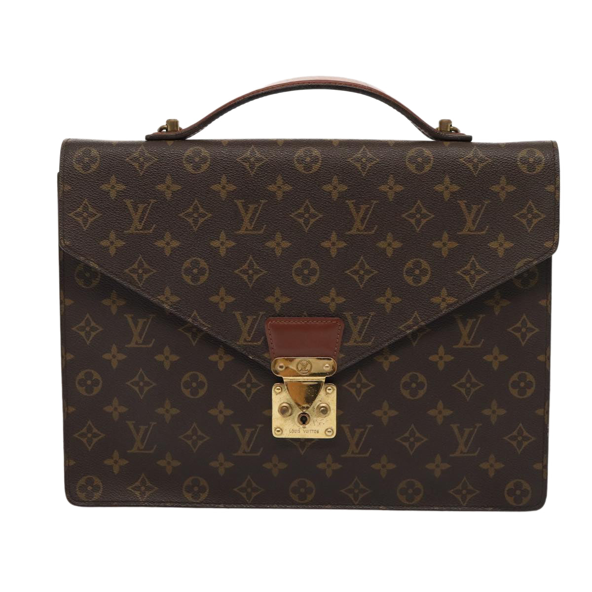LOUIS VUITTON Monogram Porte Documents Bandouliere Bag M53338 LV ep5097