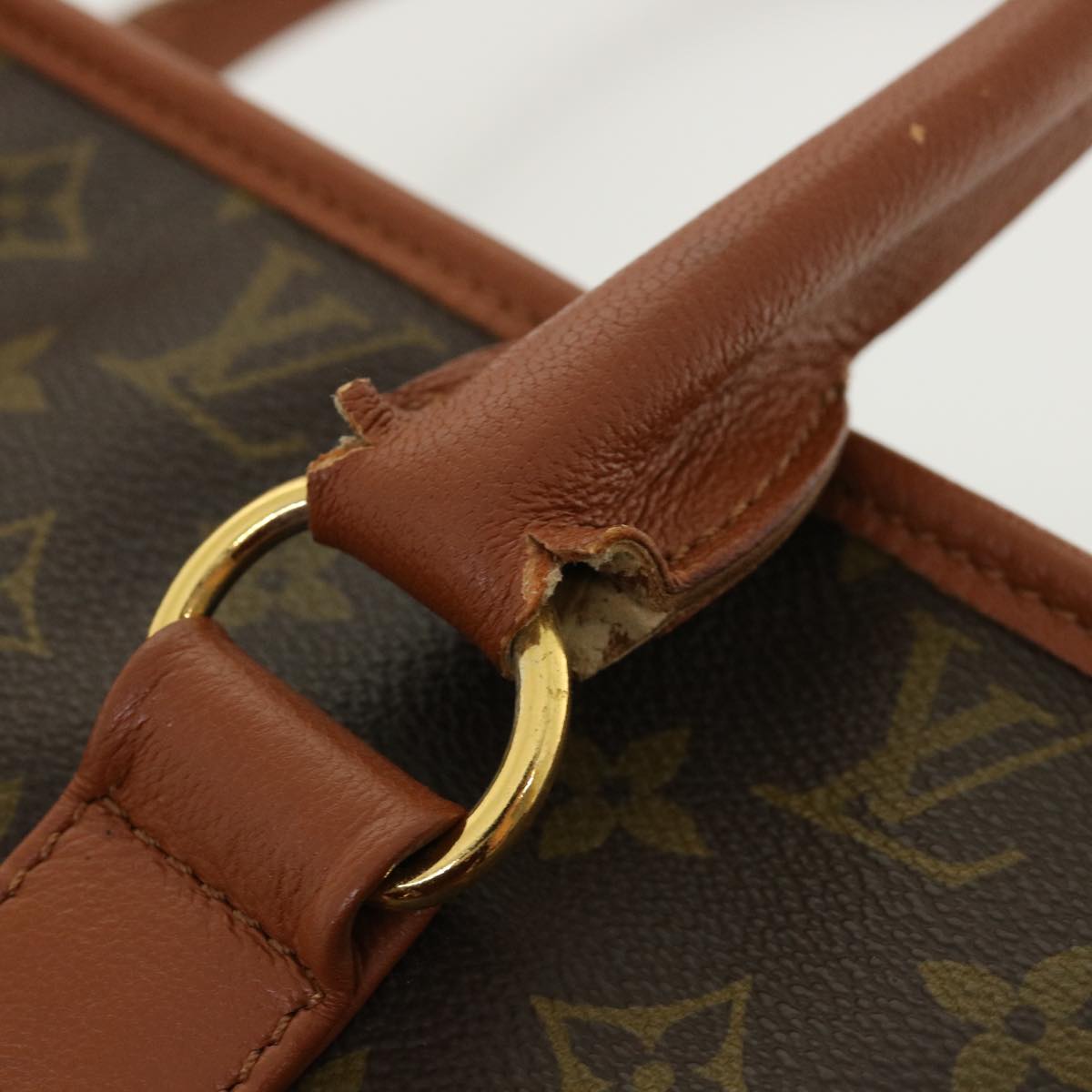 LOUIS VUITTON Monogram Sac Weekend PM Tote Bag M42425 LV ep516