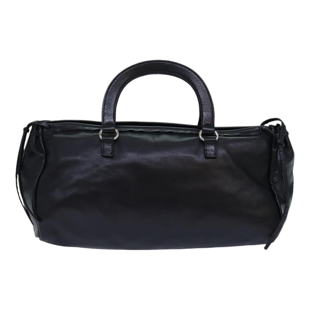 Luxury Prada Hand Bag Leather Black Silver  ep5185