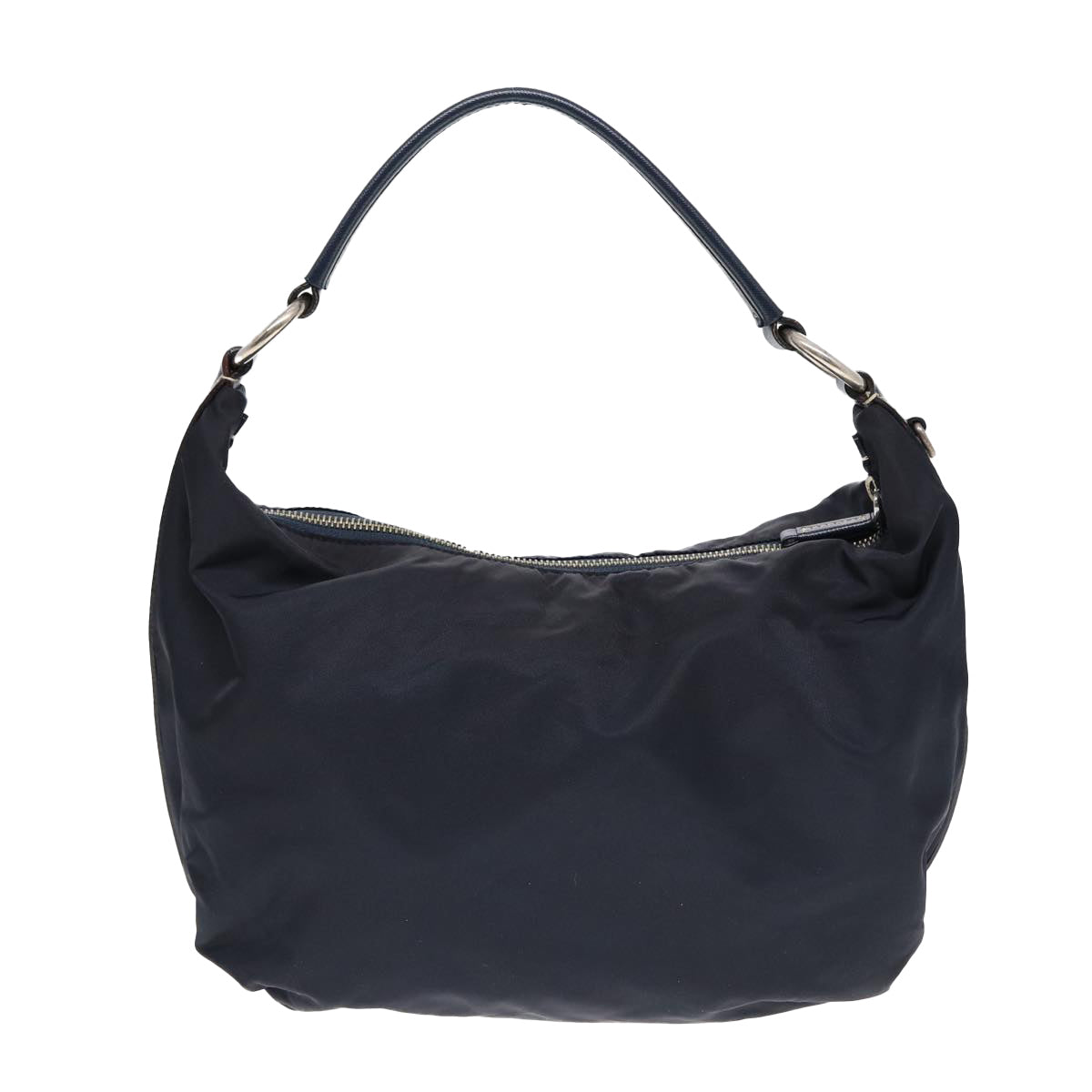 Luxury Prada Shoulder Bag Nylon Navy Silver  ep5213
