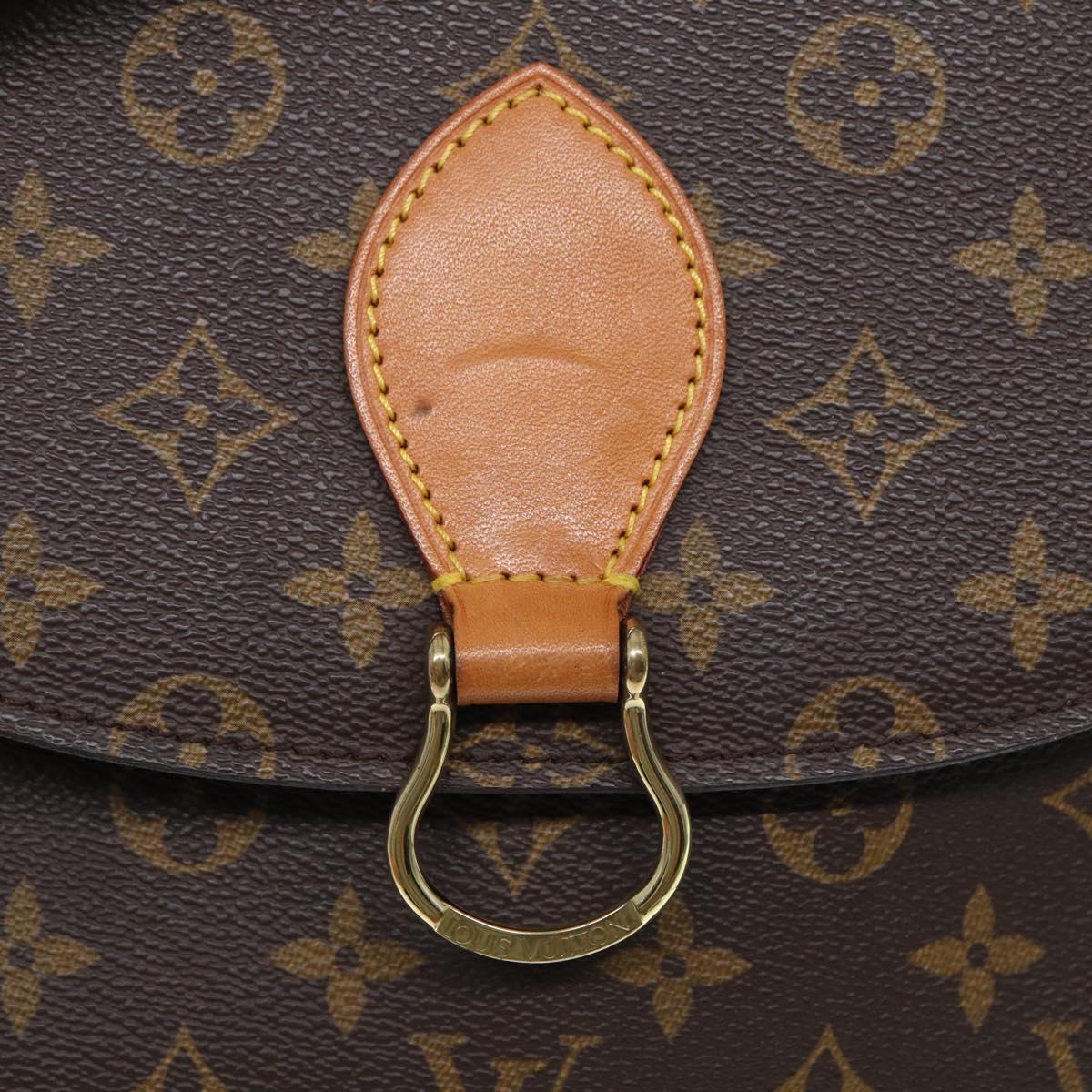 LOUIS VUITTON Monogram Saint Cloud GM Shoulder Bag M51242 LV ep5215