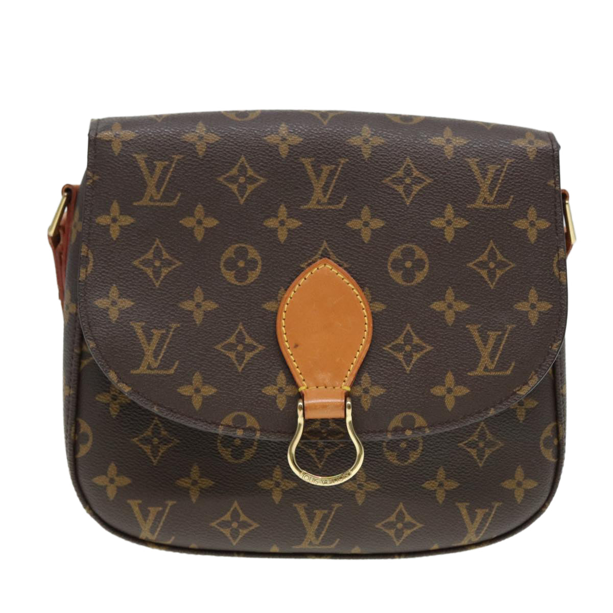 LOUIS VUITTON Monogram Saint Cloud GM Shoulder Bag M51242 LV ep5215
