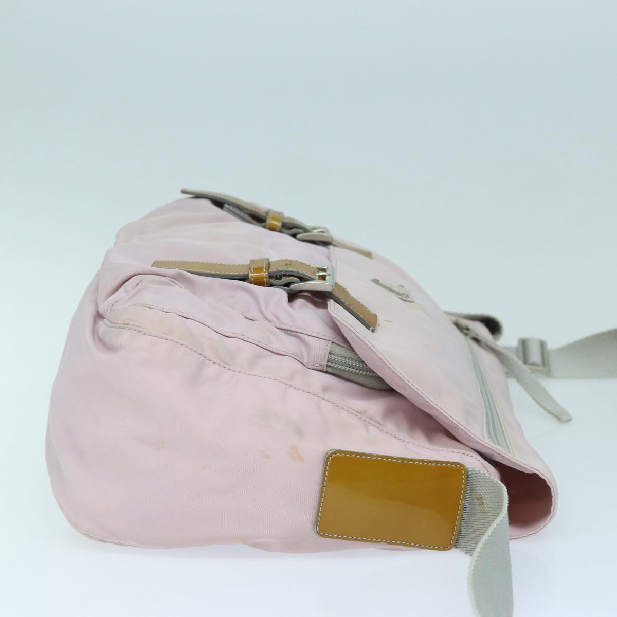 Luxury Prada Shoulder Bag Nylon Pink Silver  ep5304