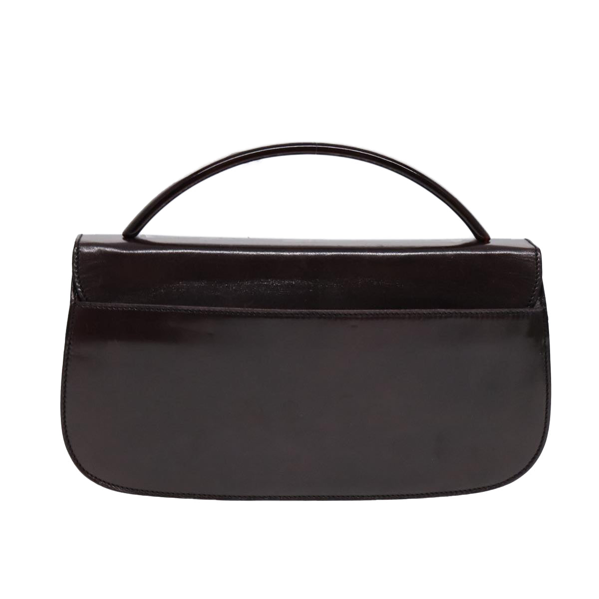 Luxury Prada Hand Bag Leather Silver Brown  ep5375