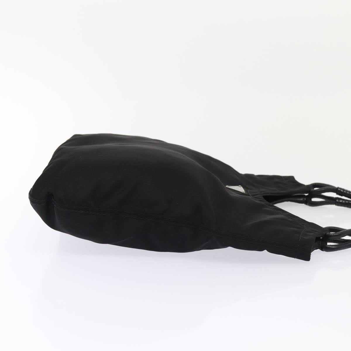 Luxury Prada Hand Bag Nylon Black Silver  ep5386