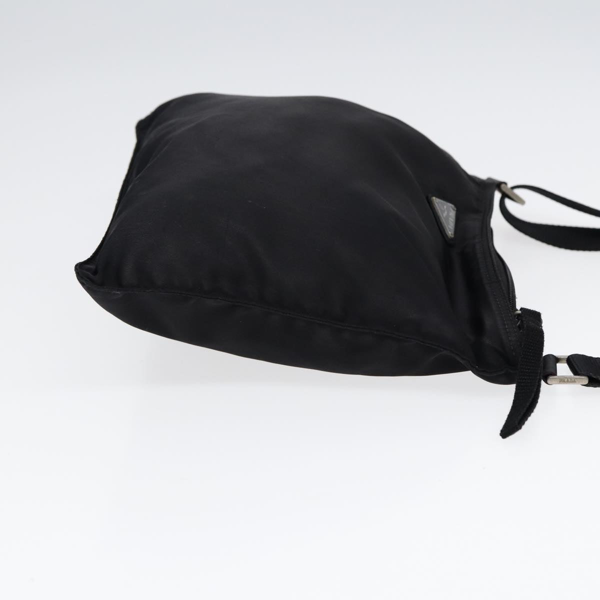 Luxury Prada Shoulder Bag Nylon Black Silver  ep5415