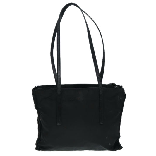 Luxury Prada Tote Bag Nylon Black Silver  ep5423