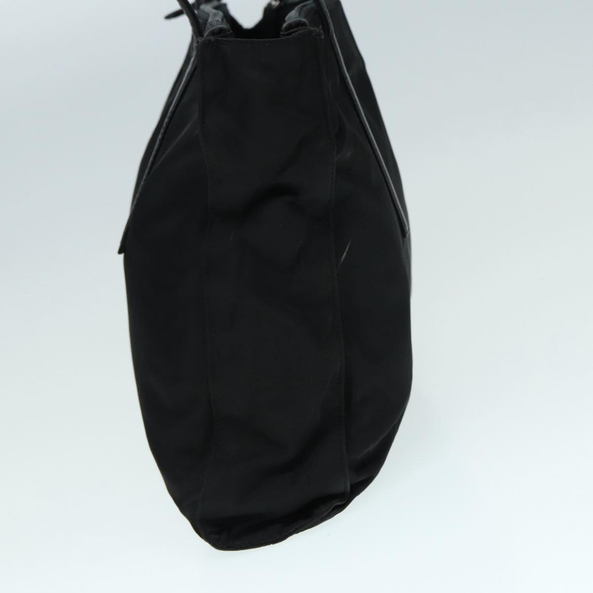 Luxury Prada Tote Bag Nylon Black Silver  ep5423