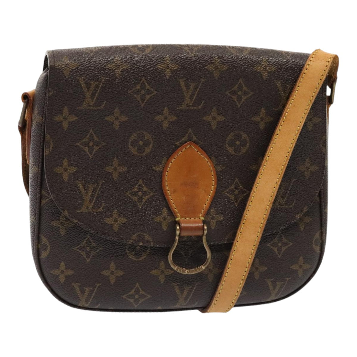 LOUIS VUITTON Monogram Saint Cloud GM Shoulder Bag M51242 LV ep5450