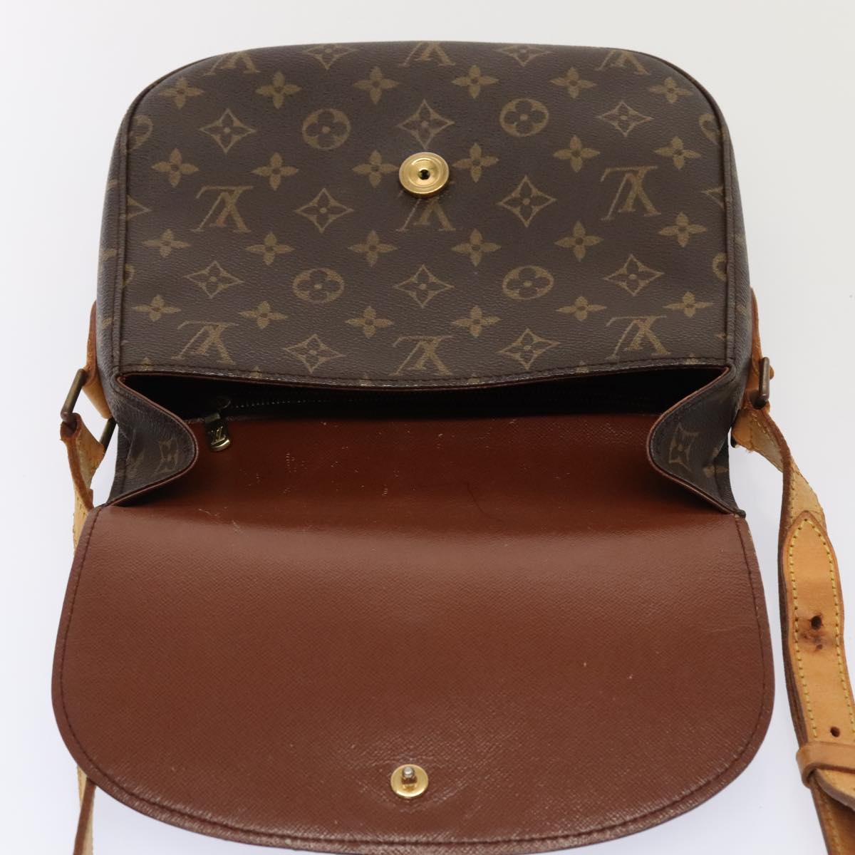 LOUIS VUITTON Monogram Saint Cloud GM Shoulder Bag M51242 LV ep5450