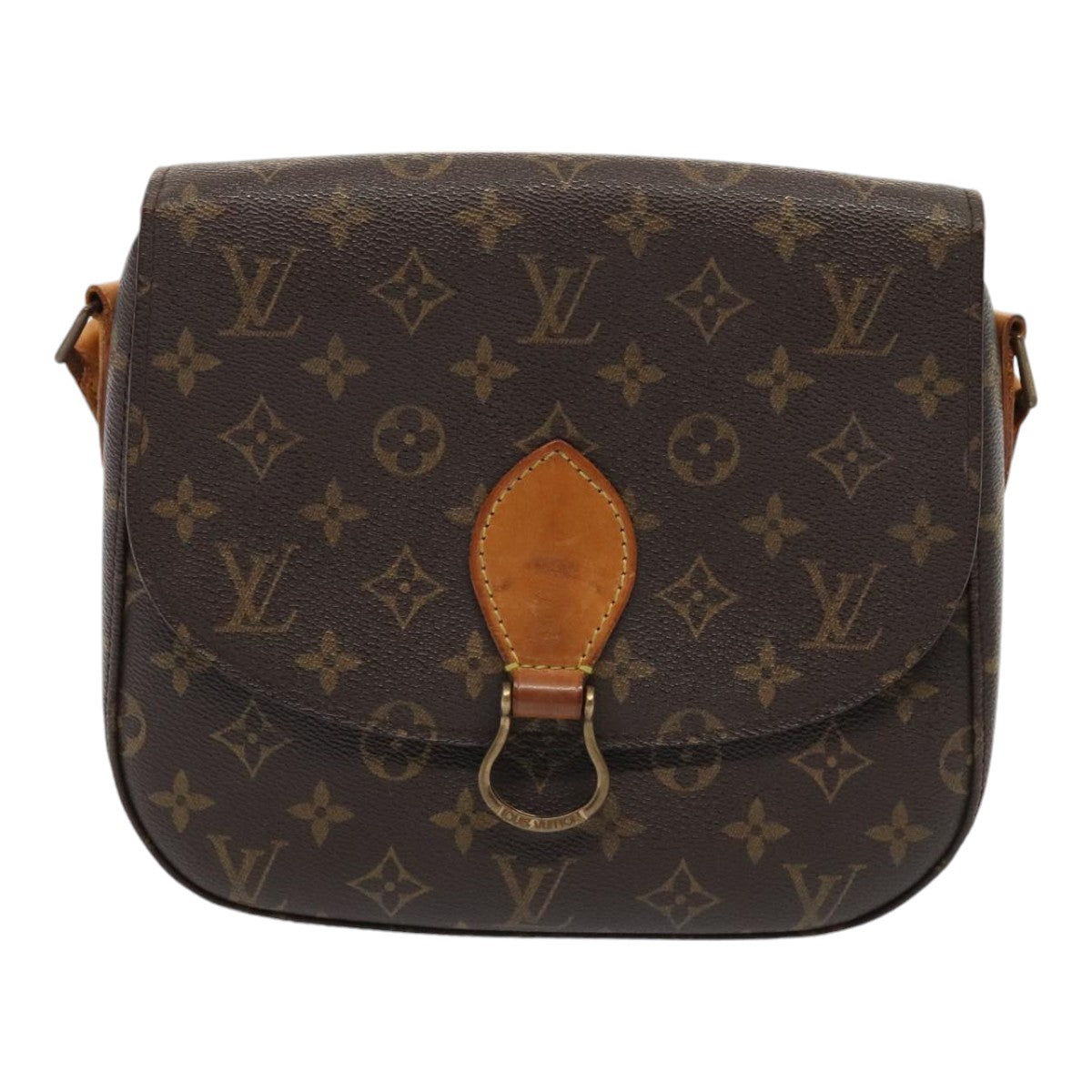 LOUIS VUITTON Monogram Saint Cloud GM Shoulder Bag M51242 LV ep5450