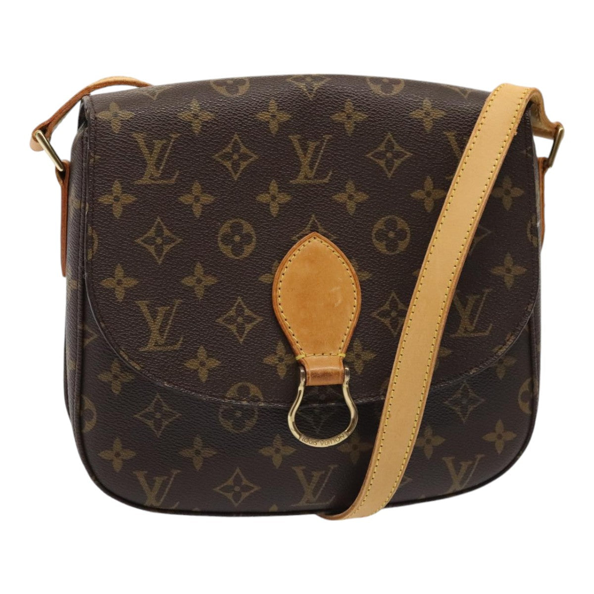 LOUIS VUITTON Monogram Saint Cloud GM Shoulder Bag M51242 LV ep5459
