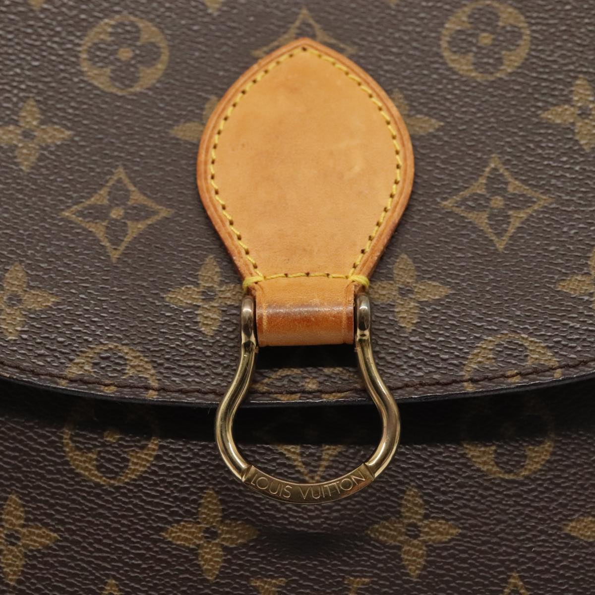 LOUIS VUITTON Monogram Saint Cloud GM Shoulder Bag M51242 LV ep5459