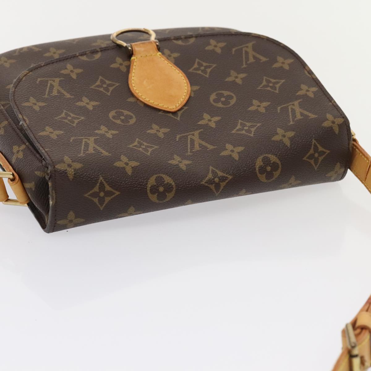 LOUIS VUITTON Monogram Saint Cloud GM Shoulder Bag M51242 LV ep5459