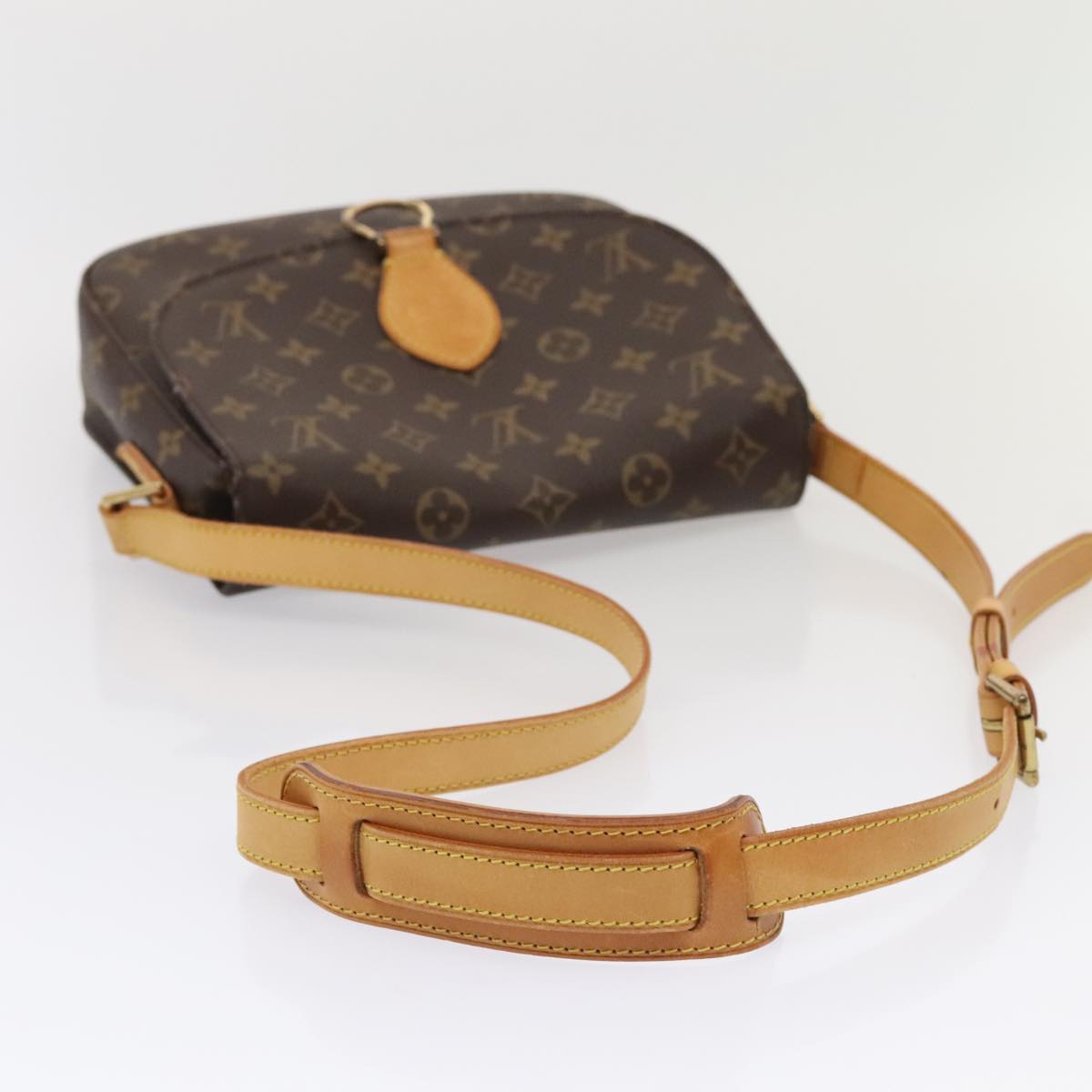LOUIS VUITTON Monogram Saint Cloud GM Shoulder Bag M51242 LV ep5459