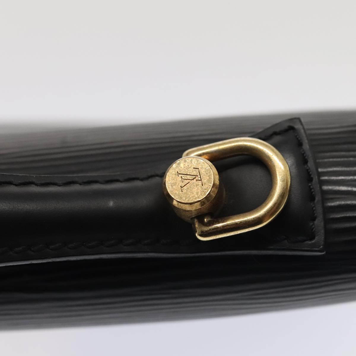 LOUIS VUITTON Epi Monceau 28 Hand Bag Black M52122 LV ep5465