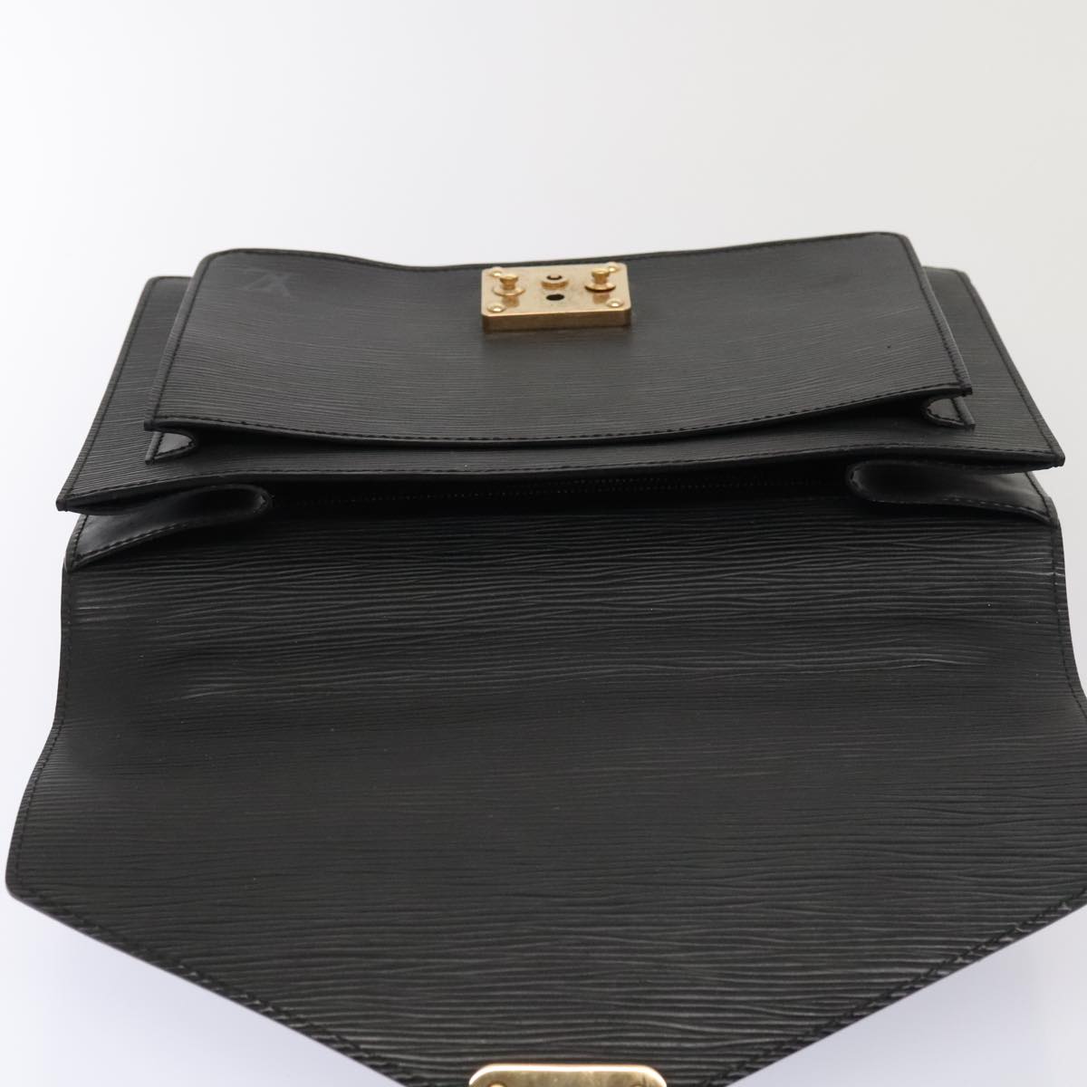 LOUIS VUITTON Epi Monceau 28 Hand Bag Black M52122 LV ep5465