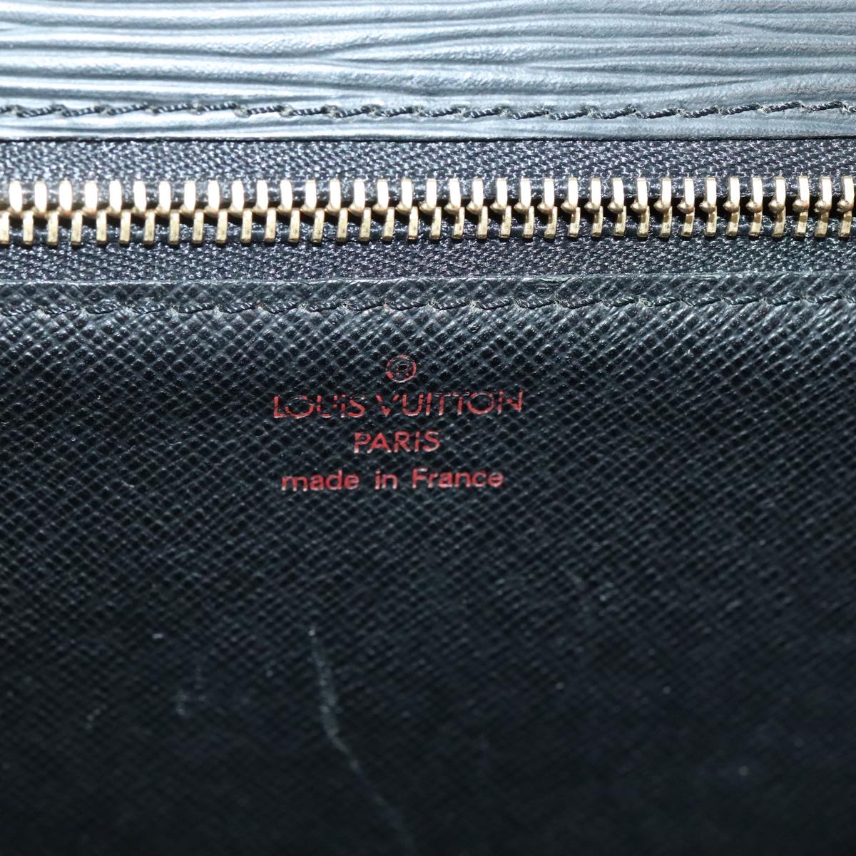 LOUIS VUITTON Epi Monceau 28 Hand Bag Black M52122 LV ep5465