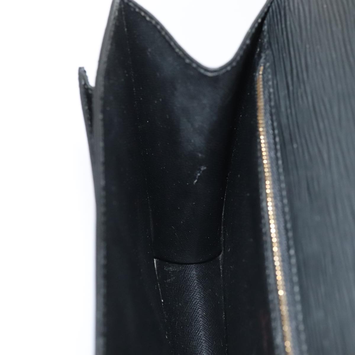 LOUIS VUITTON Epi Monceau 28 Hand Bag Black M52122 LV ep5465