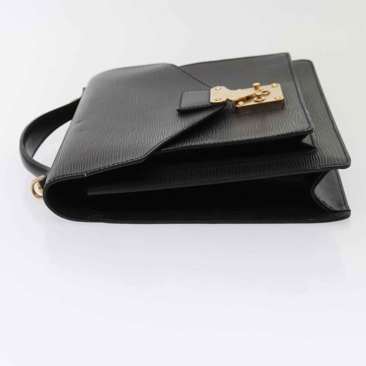 LOUIS VUITTON Epi Monceau 28 Hand Bag Black M52122 LV ep5465