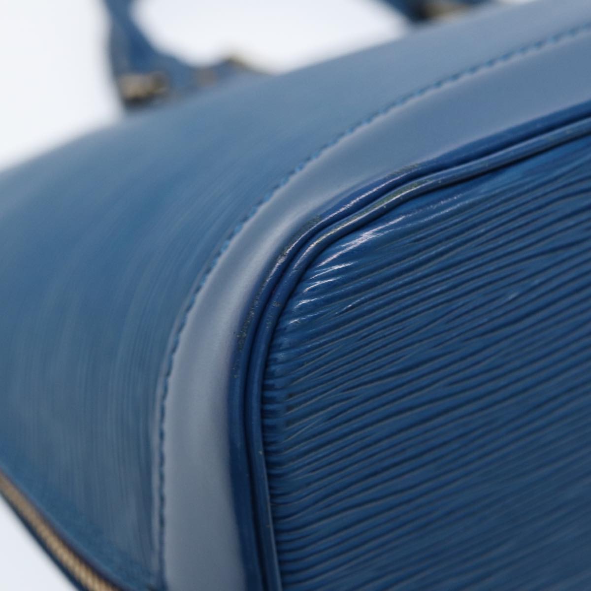 LOUIS VUITTON Epi Alma Hand Bag Toledo Blue M52145 LV ep5536