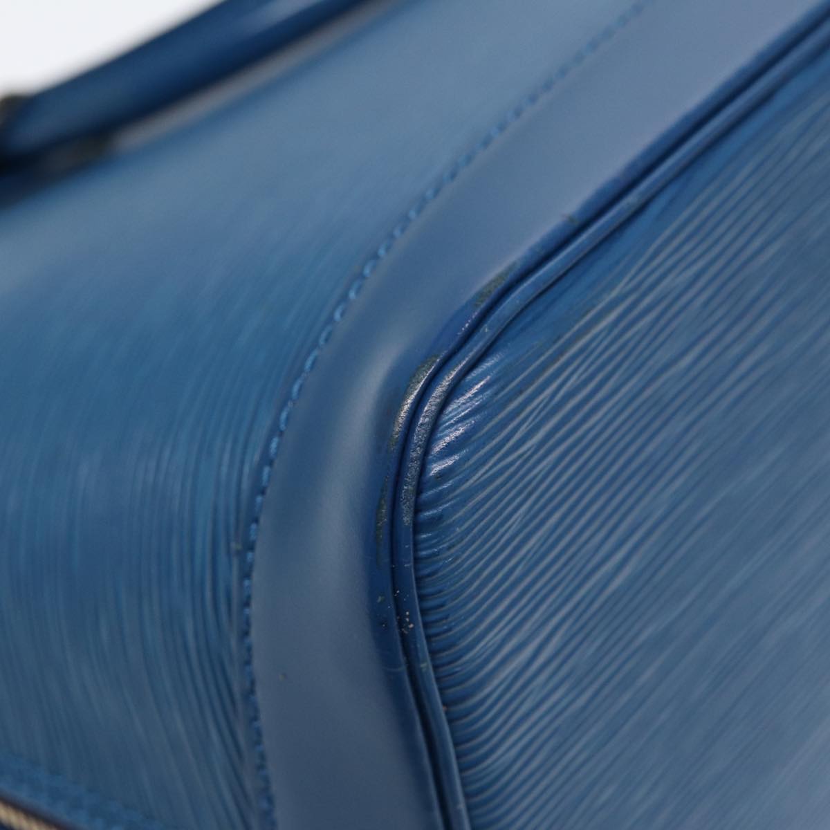 LOUIS VUITTON Epi Alma Hand Bag Toledo Blue M52145 LV ep5536