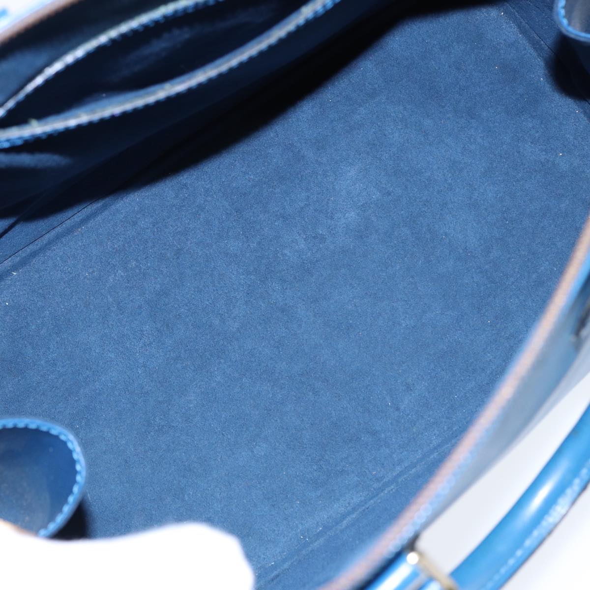 LOUIS VUITTON Epi Alma Hand Bag Toledo Blue M52145 LV ep5536