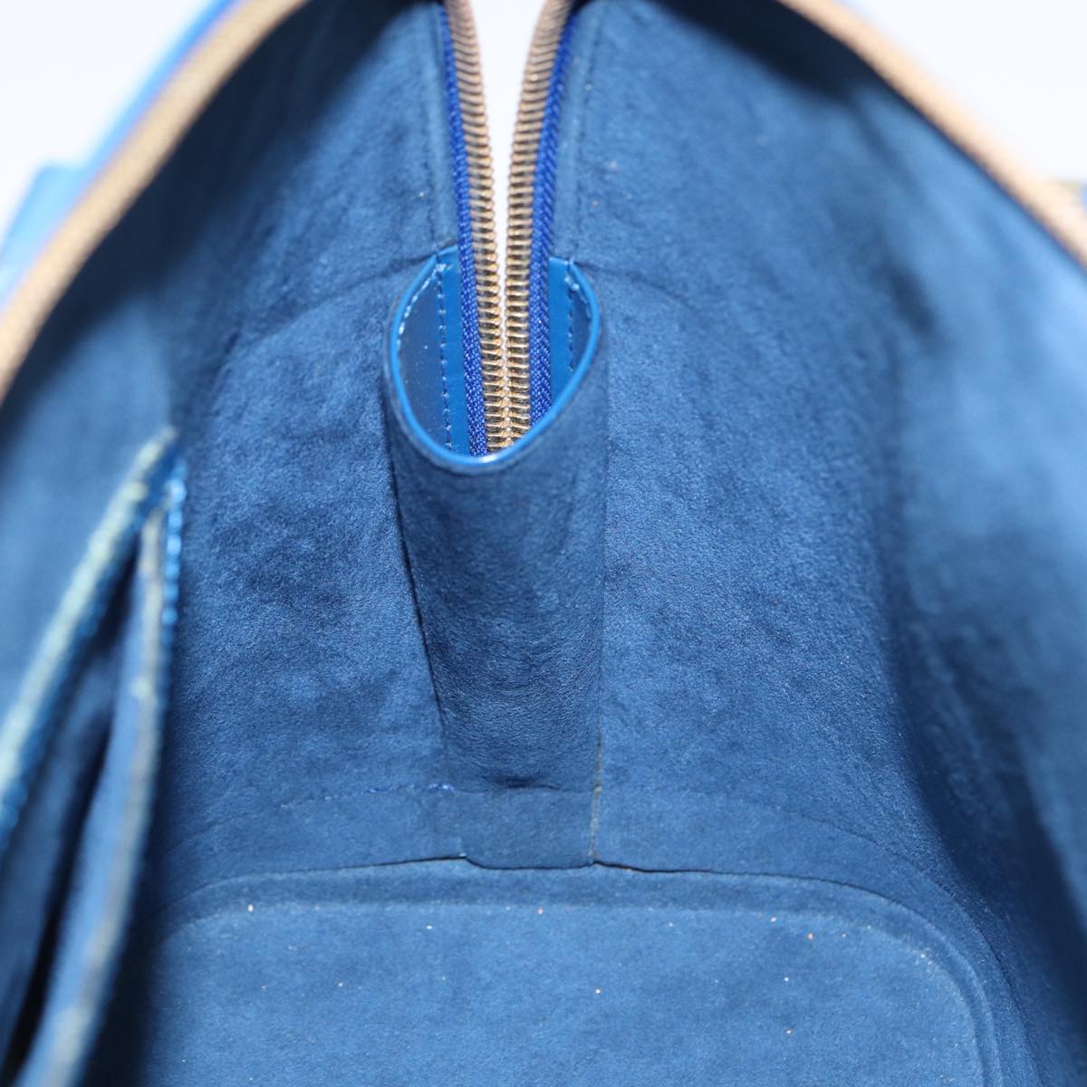 LOUIS VUITTON Epi Alma Hand Bag Toledo Blue M52145 LV ep5536