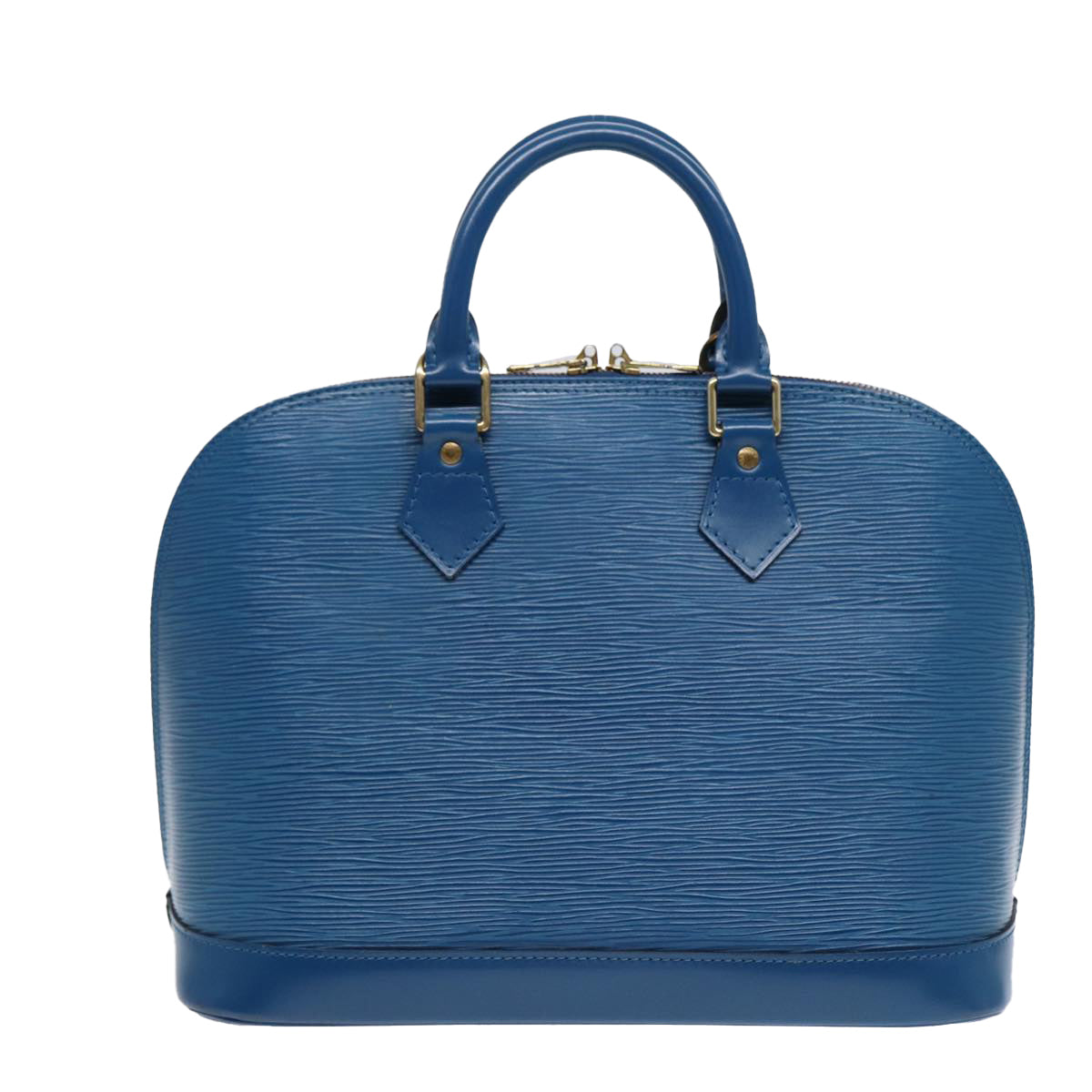 LOUIS VUITTON Epi Alma Hand Bag Toledo Blue M52145 LV ep5536