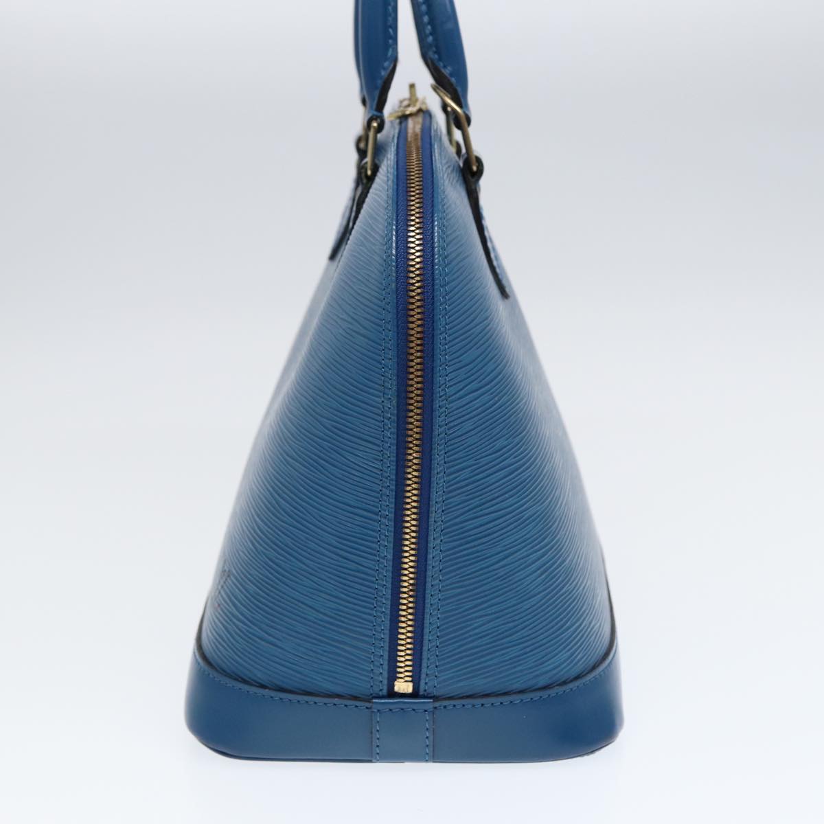 LOUIS VUITTON Epi Alma Hand Bag Toledo Blue M52145 LV ep5536