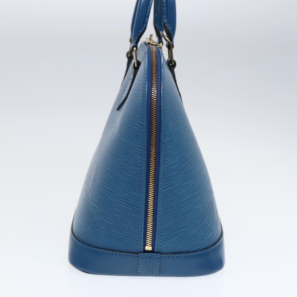 LOUIS VUITTON Epi Alma Hand Bag Toledo Blue M52145 LV ep5536