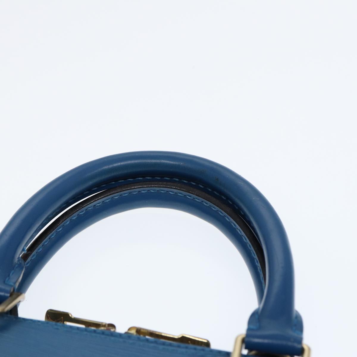 LOUIS VUITTON Epi Alma Hand Bag Toledo Blue M52145 LV ep5536