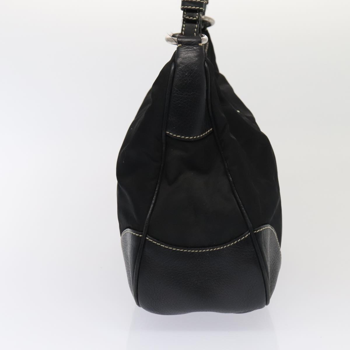 Luxury Prada Shoulder Bag Nylon Black Silver  ep5537