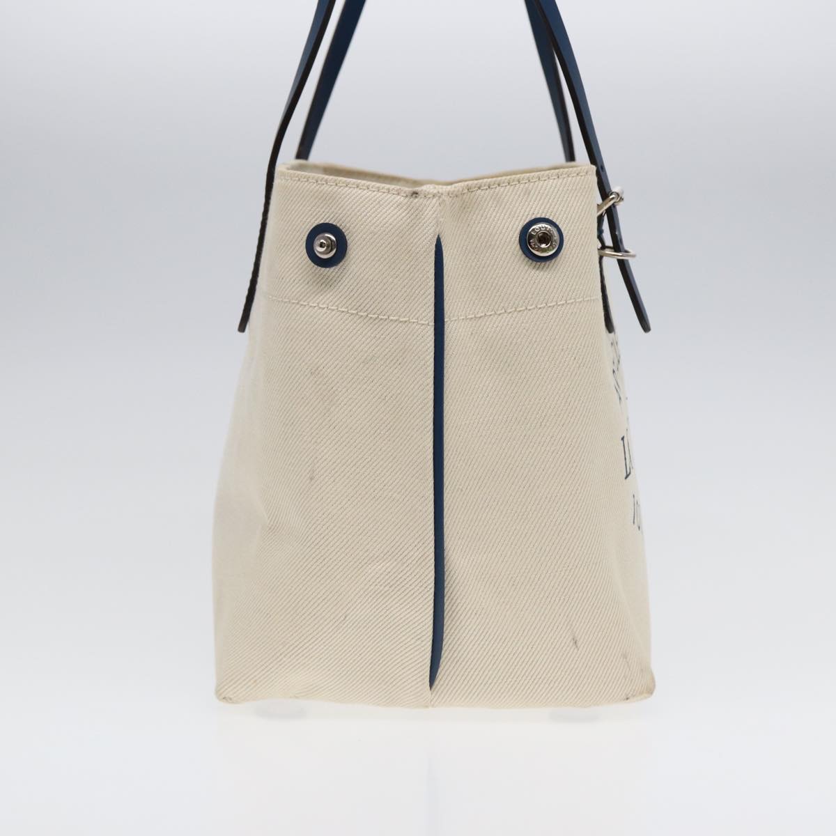 LOUIS VUITTON Cabas PM Tote Bag Canvas White Blue M94504 LV ep5538