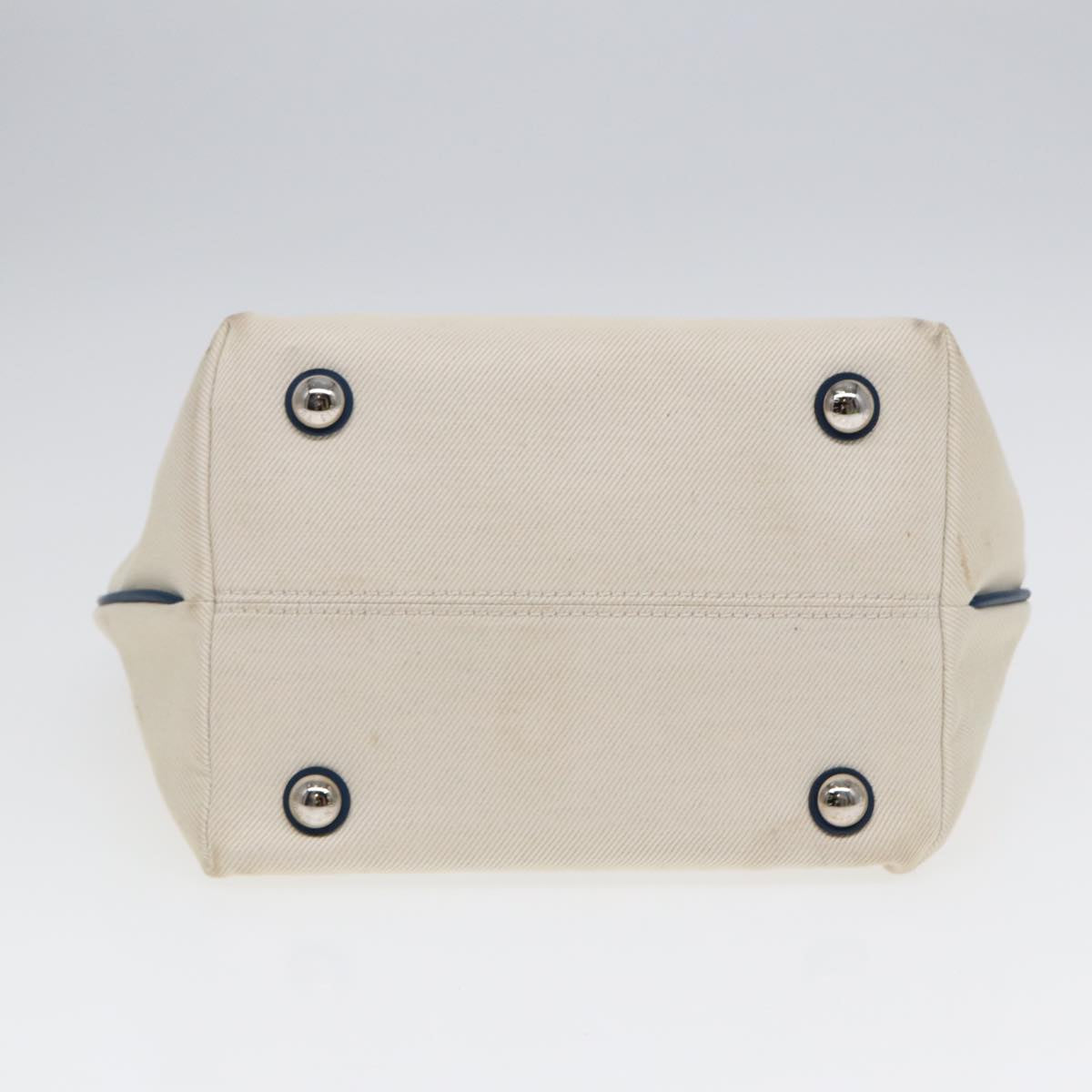 LOUIS VUITTON Cabas PM Tote Bag Canvas White Blue M94504 LV ep5538