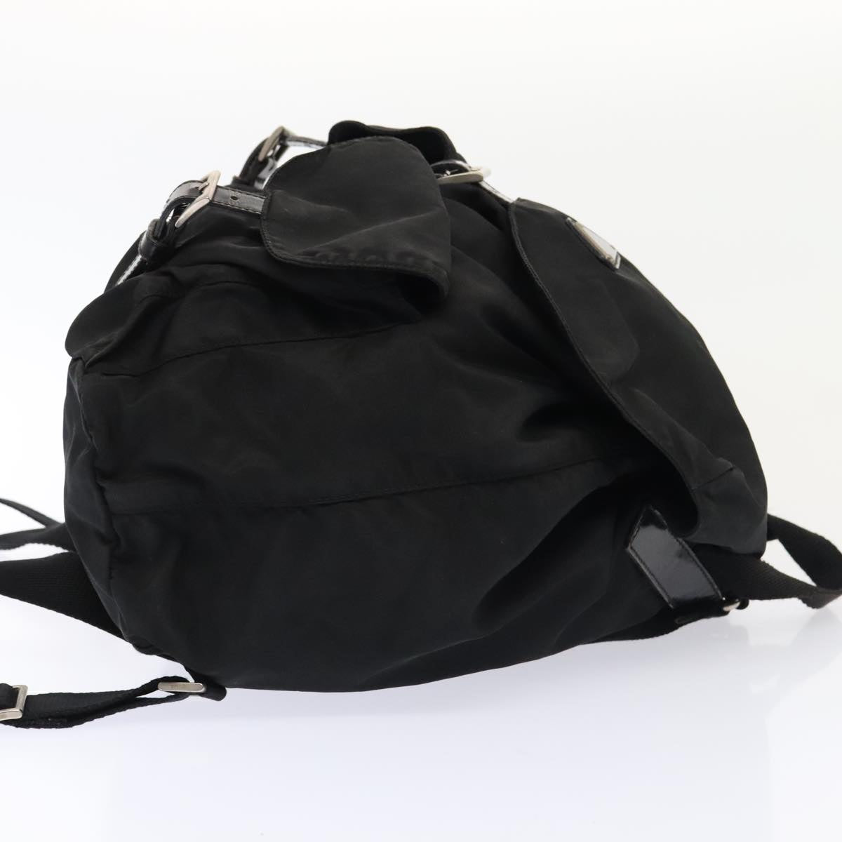 Luxury Prada Backpack Nylon Black Silver  ep5539