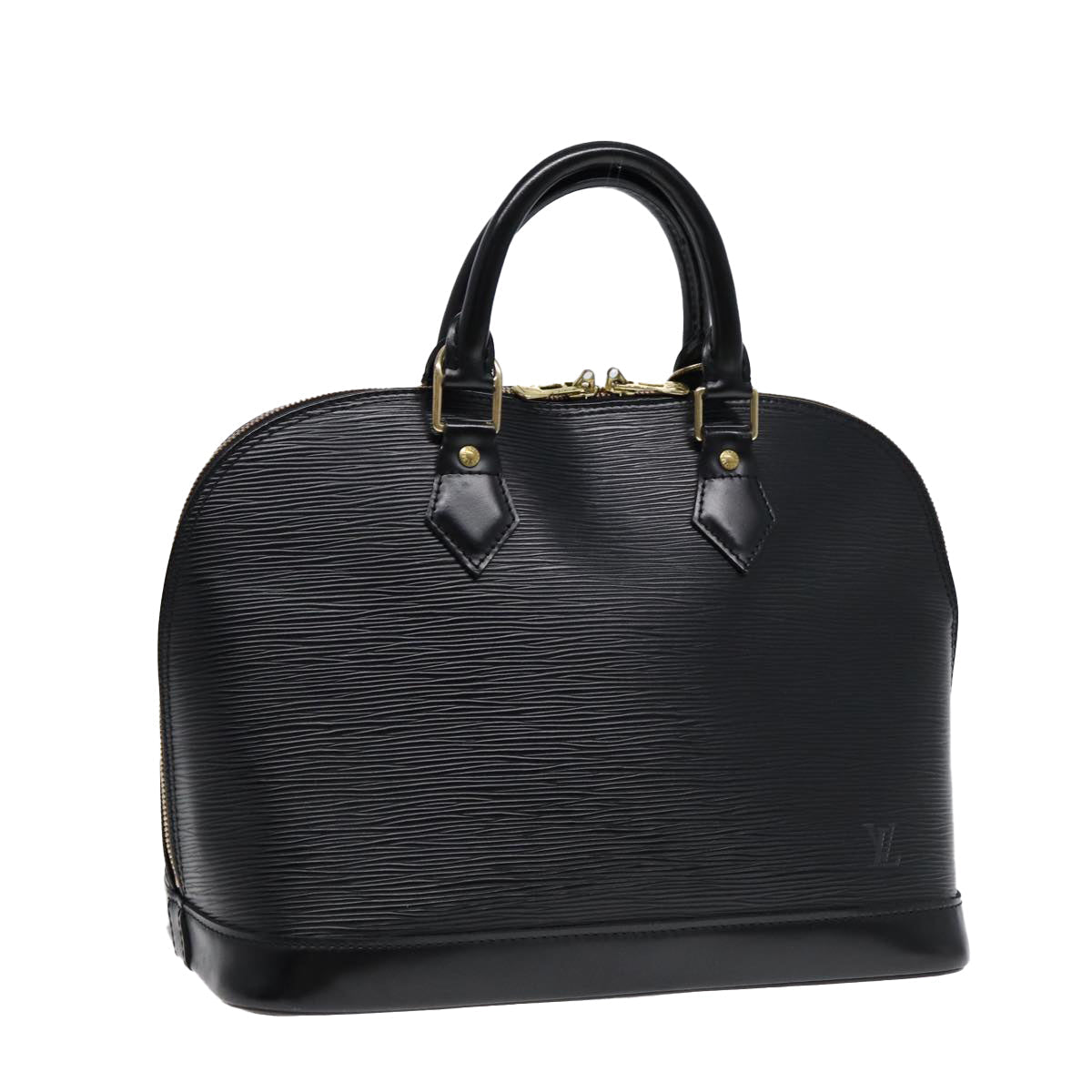 LOUIS VUITTON Epi Alma Hand Bag Black M52142 LV ep5547
