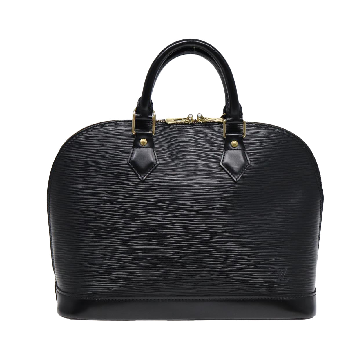 LOUIS VUITTON Epi Alma Hand Bag Black M52142 LV ep5547