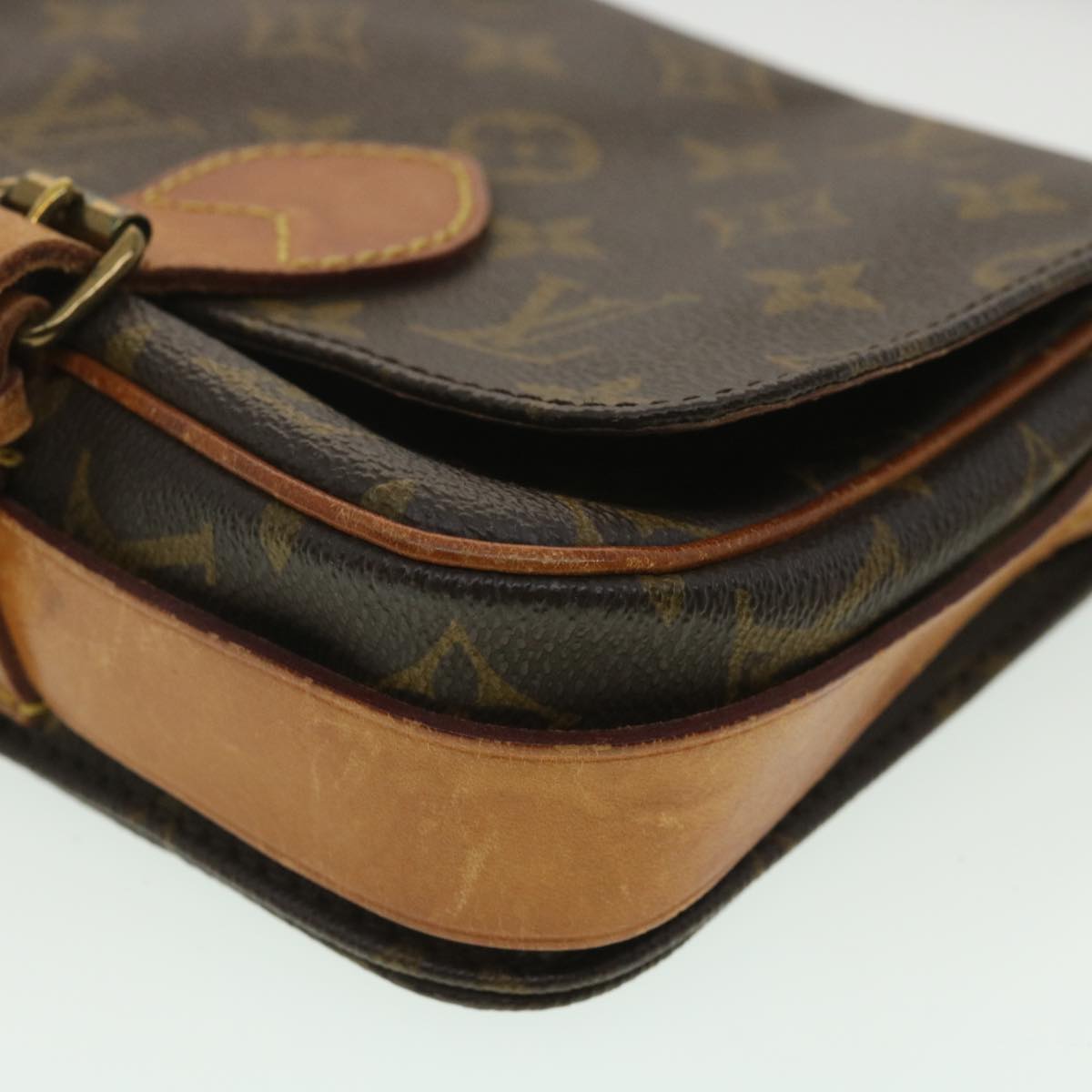 LOUIS VUITTON Monogram Cartouchiere PM Shoulder Bag M51254 LV ep555