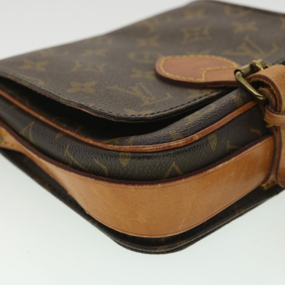 LOUIS VUITTON Monogram Cartouchiere PM Shoulder Bag M51254 LV ep555