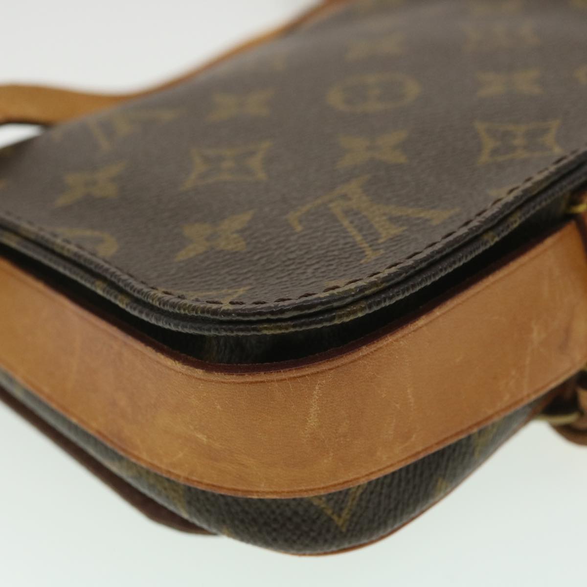 LOUIS VUITTON Monogram Cartouchiere PM Shoulder Bag M51254 LV ep555