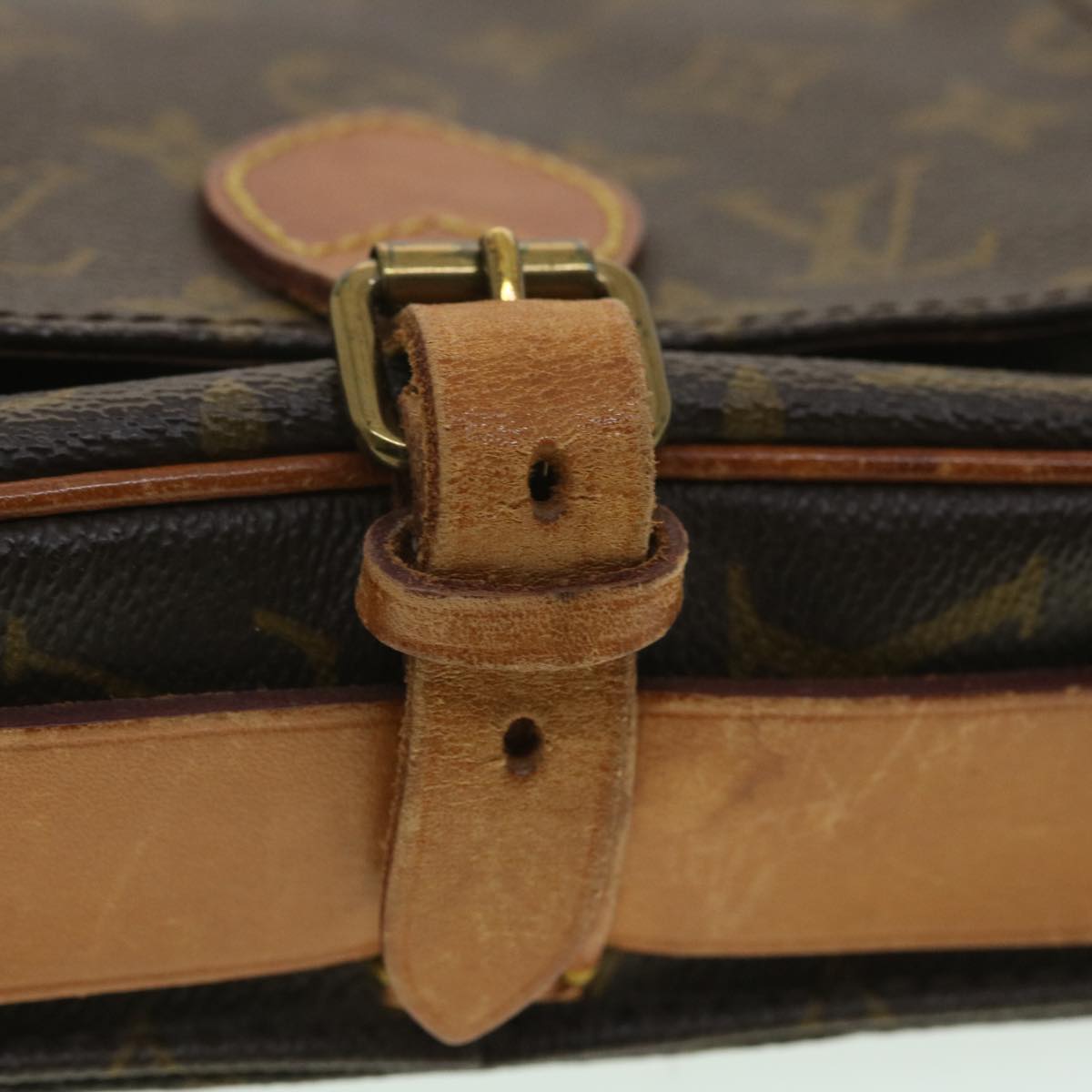 LOUIS VUITTON Monogram Cartouchiere PM Shoulder Bag M51254 LV ep555