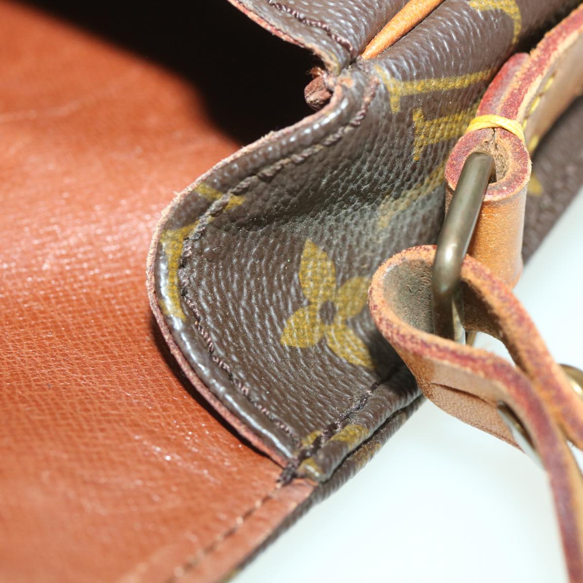 LOUIS VUITTON Monogram Cartouchiere PM Shoulder Bag M51254 LV ep555