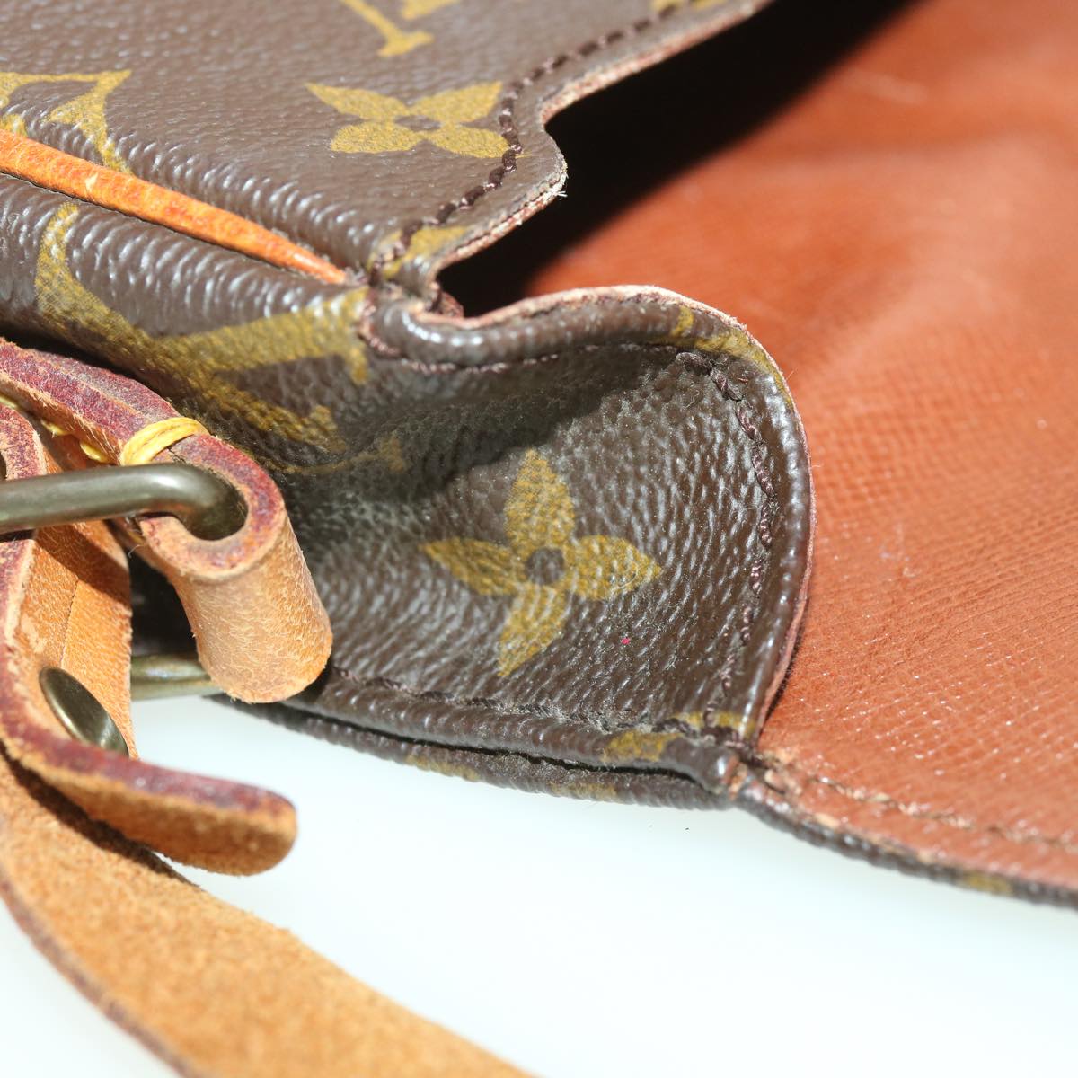 LOUIS VUITTON Monogram Cartouchiere PM Shoulder Bag M51254 LV ep555