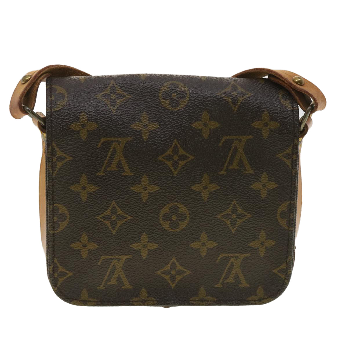 LOUIS VUITTON Monogram Cartouchiere PM Shoulder Bag M51254 LV ep555