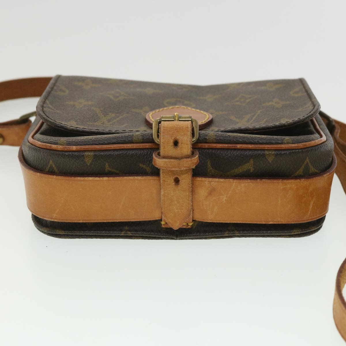 LOUIS VUITTON Monogram Cartouchiere PM Shoulder Bag M51254 LV ep555