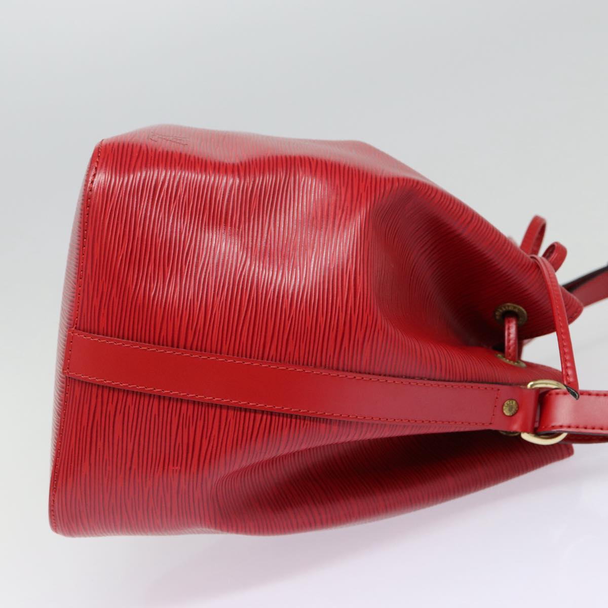 LOUIS VUITTON Epi Petit Noe Shoulder Bag Red M44107 LV ep5550