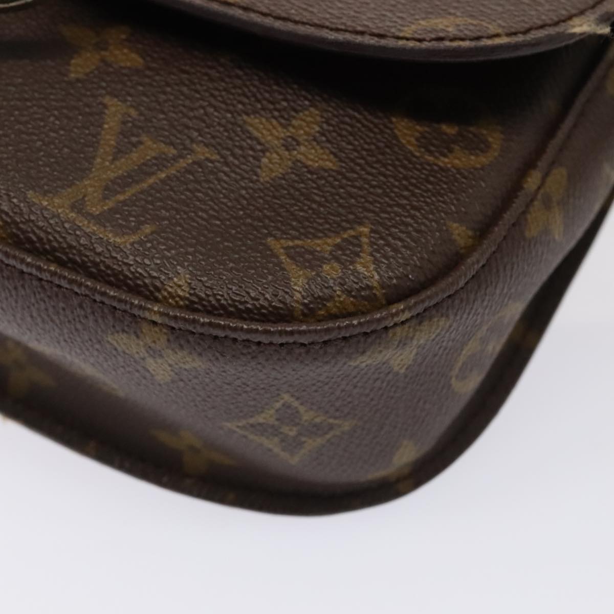 LOUIS VUITTON Monogram Saint Cloud MM Shoulder Bag M51243 LV ep5557