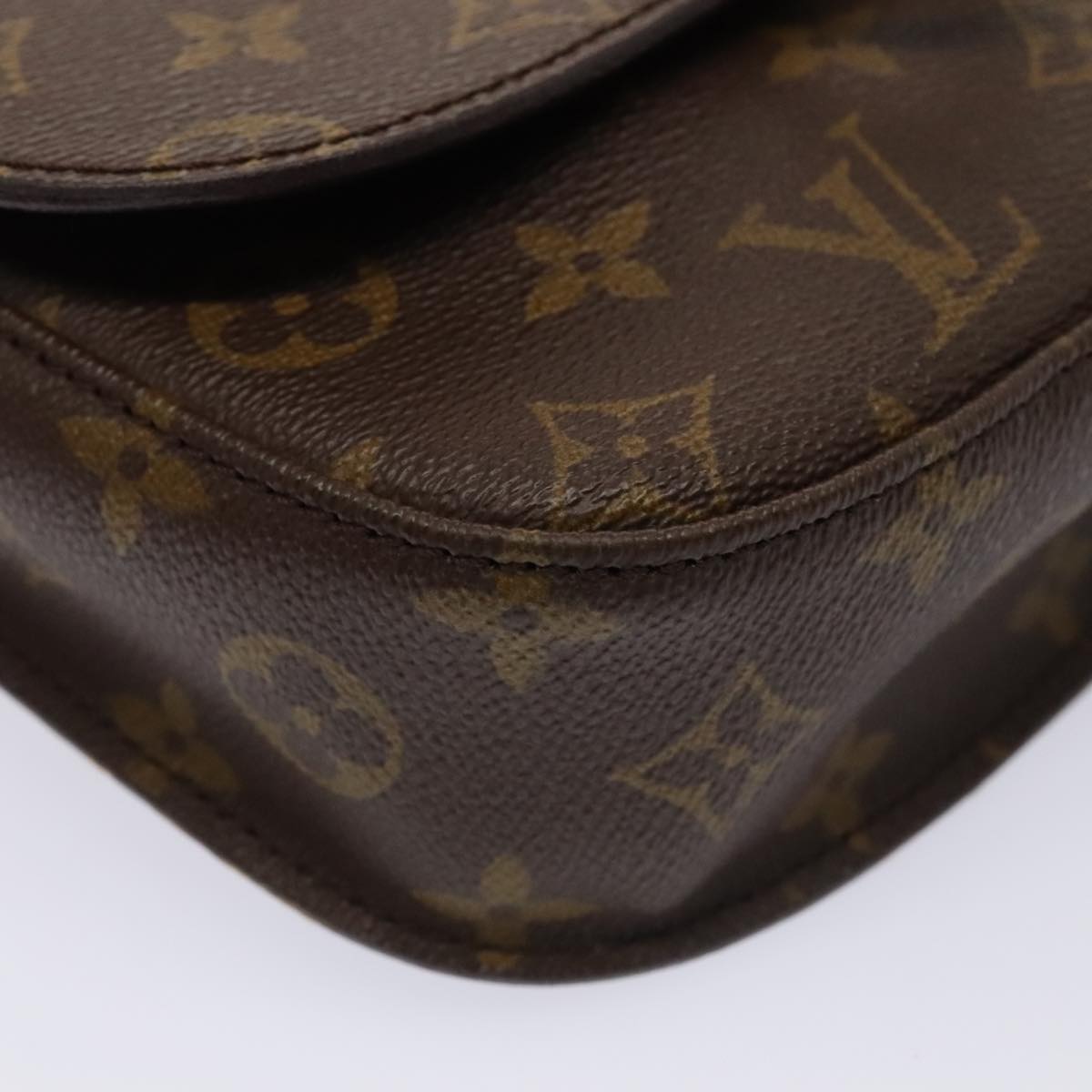 LOUIS VUITTON Monogram Saint Cloud MM Shoulder Bag M51243 LV ep5557